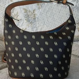 Dooney small Bucket Bag and wristlet